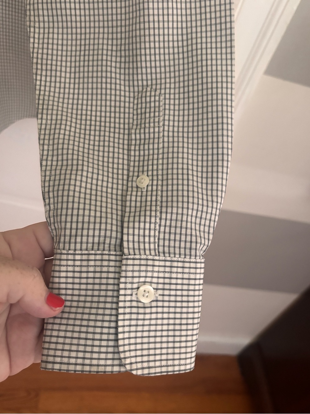 Brooks Brothers Women’s 10 Fitted Non-Iron Cotton Check Button Down 346 Shirt - Picture 4 of 8